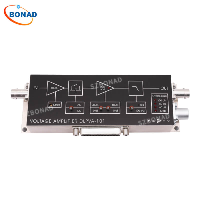 高精度直流低频电压前置放大器DLPVA-101-BLN-S