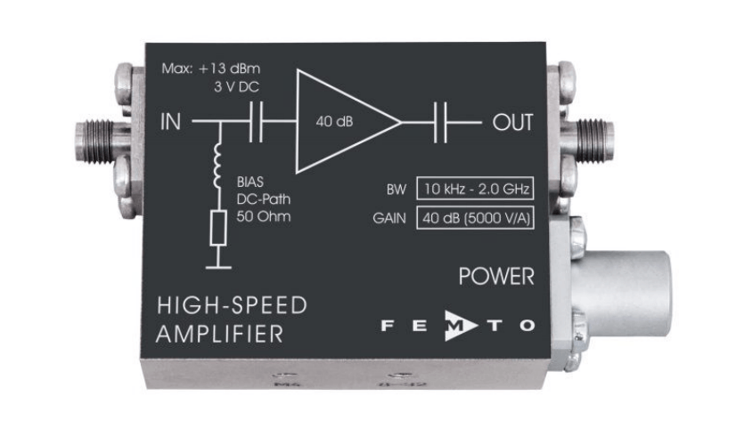 2GHz高速电流电压信号放大器德国FEMTO  HSA-X-2-40