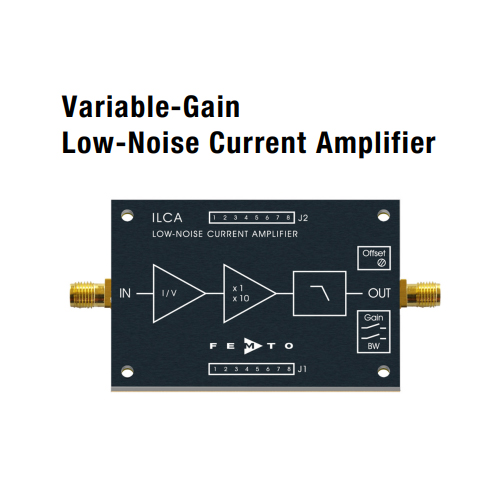 ILCA-500K-10M低噪声跨阻放大器OEM设计德国FEMTO ILCA-500K-10M低噪声跨阻放大器OEM设计德国FEMTO